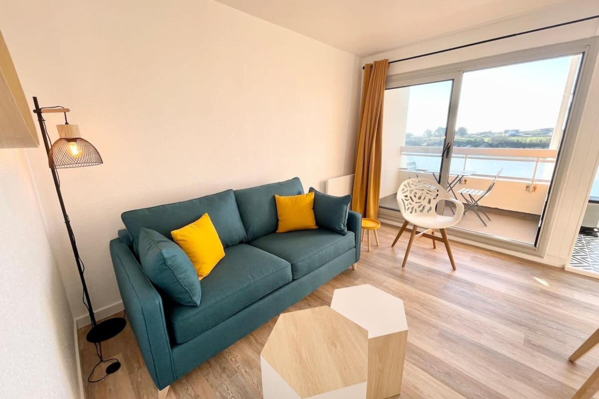 Pieds Dans L'Eau T2 Archi Cosy - Vue Mer 180 Ploemeur Exterior foto
